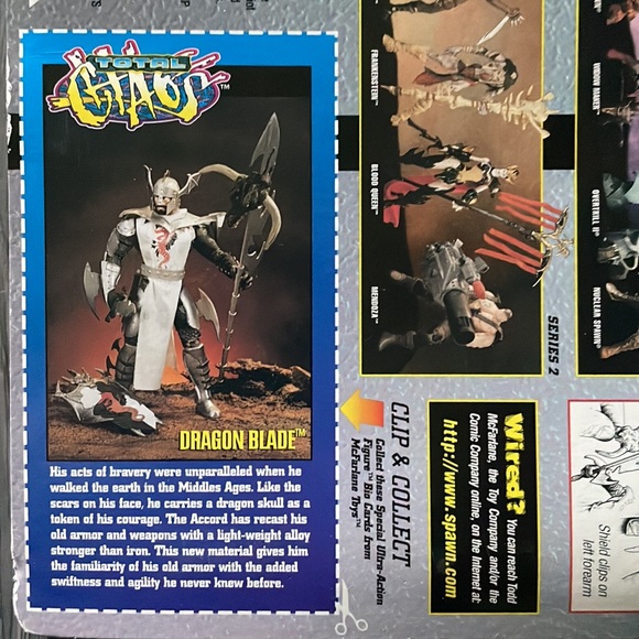 Total Chaos: Dragon Blade Ultra Action Figure - Picture 10 of 12